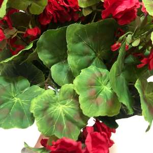 YAYUN A-1162 45cm <span class=keywords><strong>Geranium</strong></span> artificiel  Fleur de bégonia en pot - Product Image 3