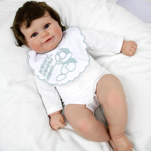 Poupée de simulation de 50 cm en vinyle souple, jouet pour enfants accompagnant la croissance des enfants - Product Image 3