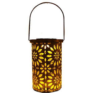 <span class=keywords><strong>Soji</strong></span>-luz Solar colgante redonda para exteriores, farol Solar de jardín automático, resistente al agua - Product Image 2