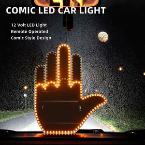 Lumières LED amusantes pour l'intérieur de la voiture, avec télécommande, 12V 9W, garantie de 12 mois, accessoire - Product Image 2