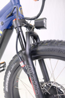 Vélo de montagne électrique à double moteur, directement de l'usine, avec puissants moteurs BAFANG et freins à disque hydrauliques, cadre en alliage d'aluminium