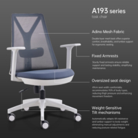 Chaise de bureau ergonomique confortable Best Seller Manila avec assise épaissie