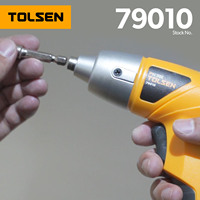 Ensemble de perceuse électrique TOLSEN 79010 3,6 V, tournevis sans fil
