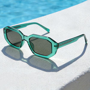 Gafas de Sol Octagonales de Acetato para Mujer Conchen, Lentes Polarizadas TAC con Protección UV400, Estilo Moderno para Viajes - Product Image 3