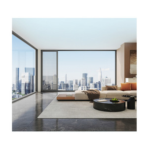 หน้าต่างอลูมิเนียมมาตรฐานยุโรปแบบพรีเมียม พร้อมฉนวนกันความร้อน กระจกนิรภัยแบบ Low-E สำหรับโรงแรมและโรงพยาบาล ทั้งแบบพาโนรามาและแบบเปิด-ปิด - Product Image 6