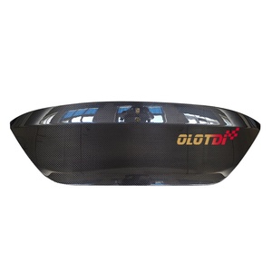 Cubierta de Fibra de Carbono Seca para Maletero Trasero, Panel Decorativo para Hyundai G70 Genesis 2022+, Accesorios Exteriores para Auto - Product Image 1