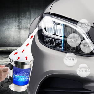 100ml Kit de restauration de lentille de phare de <span class=keywords><strong>voiture</strong></span> l'atomiseur tasse outils de nettoyage de polissage outil de revêtement de remise à neuf de phare - Product Image 3