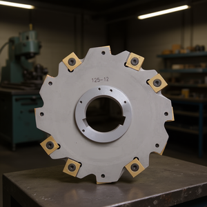 Slotting And Cutting Cutter Insert Milling Tools 125-12 For Metal <b>Machining</b> - Product Image 3