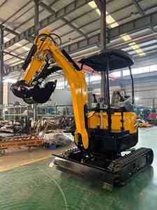 Nouvelle mini-excavatrice sur chenilles conforme aux normes Euro <span class=keywords><strong>5</strong></span>, 0,6 tonne, 1,2 tonne, mini-excavatrice de petite taille, matériel agricole - Product Image 2