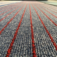 Tapis de couloir d'hôtel de luxe, grande taille, en polypropylène