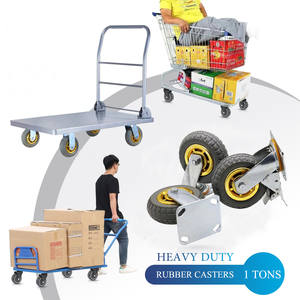 Heavy Duty 5 "Rotate Castor <span class=keywords><strong>Wheel</strong></span> Edelstahl Nylon 125 MM Rollen für Wäsche wagen Swivel 5" <span class=keywords><strong>Caster</strong></span> Polyurethan Material - Product Image 4