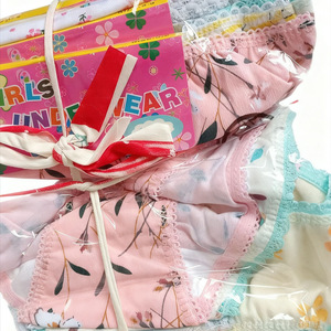 Braguitas de Algodón al por Mayor para Niñas Pequeñas con Estampado Floral - Product Image 3