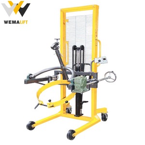 Nuevo Rotador de Tambos Hidráulico DA de 450 kg, Apilador, Cargador Ligero, Agarrador para Montacargas, <span class=keywords><strong>Manual</strong></span> para Restaurantes y Comercios - Product Image 2