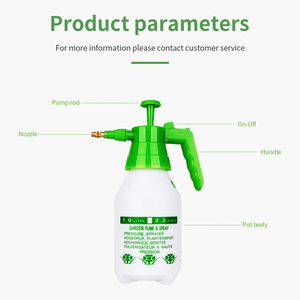 Pulverizador Manual de Presión de Aire de Plástico de 1.5/2/3L, Pulverizador de Agua para Jardín - Product Image 4