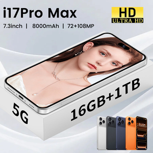Smartphones KEXUNDA 5G 17 <span class=keywords><strong>Pro</strong></span> Max 2026 Doble SIM Doble Modo de Espera Cámara de 108MP 16GB+1TB Pantalla OLED de 120Hz Carga Rápida de 65W Inglés - Product Image 6