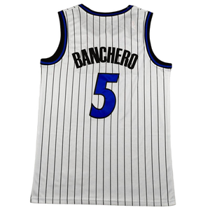Orlando 5 para Hombre 2026 #   Paolo Banchero 1 #   Camiseta de Baloncesto de Tracy McGrady, Cosida, Transpirable, para Fanáticos, para Verano, 100% - Product Image 3