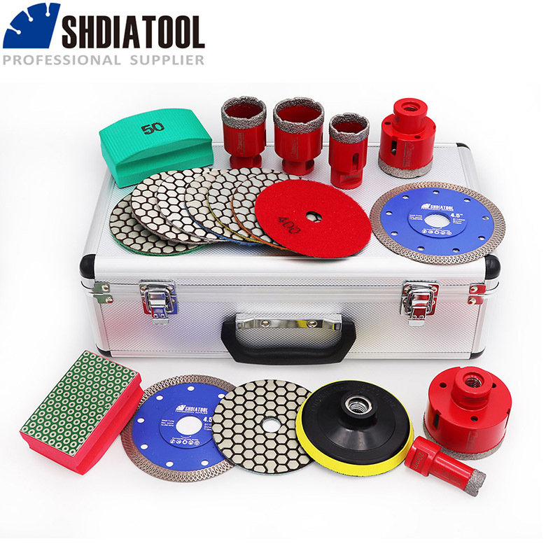 1Set 9pcs Vacuum Brazed 20 35