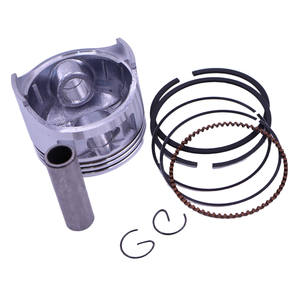 Pièces de moteur à essence 177F GX270, ensemble de piston avec segments de piston et goupilles de retenue, composants de moteur de haute qualité - Product Image 1