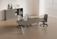 Escritorio de lujo moderno para reuniones ejecutivas, gran oferta, muebles de oficina, mesa de conferencias para el hogar, sala de estar, Hospital, extensible