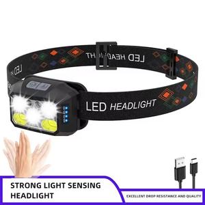 Linterna Frontal LED Multifuncional Recargable, Impermeable y Ligera para Correr y Montañismo con Sensor - Product Image 3