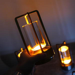 Fabrik-Großhandel Bestseller Restaurant Café Camping Atmosphäre USB-Aufladbare Touch-Laterne LED-Nachtlicht Tischlampe - Product Image 4