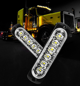 Yosovlamp Ultra-Mince 6LED Feux Diurnes Un à Quatre Feux Clignotants Grille de Voiture 18 Modes Télécommande Sans Fil A4 <span class=keywords><strong>A3</strong></span> K5 - Product Image 5