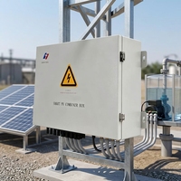Boîtier de Combinaison PV 4 Cordons 1000V CC avec Protection par Fusible pour Système Solaire Résidentiel et Commercial