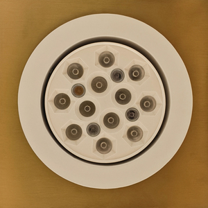 <span class=keywords><strong>Vitrine</strong></span> de présentation de bijoux Sundo Luxury Metal Gold Antique, rotative, avec éclairage LED, anti-poussière, écologique, étanche, pour la vente au détail - Product Image 3