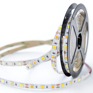 Tira de LED SMD5050, 60 LED por Metro, Doble Temperatura de Color, Brillo Ajustable, Iluminación Interior - Product Image 1