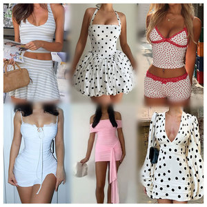 Vêtements d'occasion pour femmes, collection Printemps-Été, Ropa De Mujer, livraison aléatoire, lot de vêtements de seconde main - Product Image 4