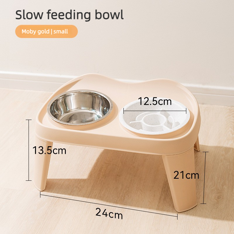 Mobiking small slow feeding stainless steel bowl upgraded stabil