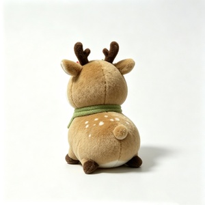 Peluche renne personnalisée, animal en peluche cerf de Noël, peluche faon tacheté, jouet cerf d'hiver - Product Image 4