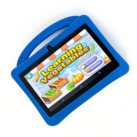 Nueva Tablet PC Android 12 con Pantalla IPS de 7 Pulgadas, Procesador Allwinner de Cuatro Núcleos, WiFi, Aplicaciones Educativas Preinstaladas, Certificación ROHS, para Niños