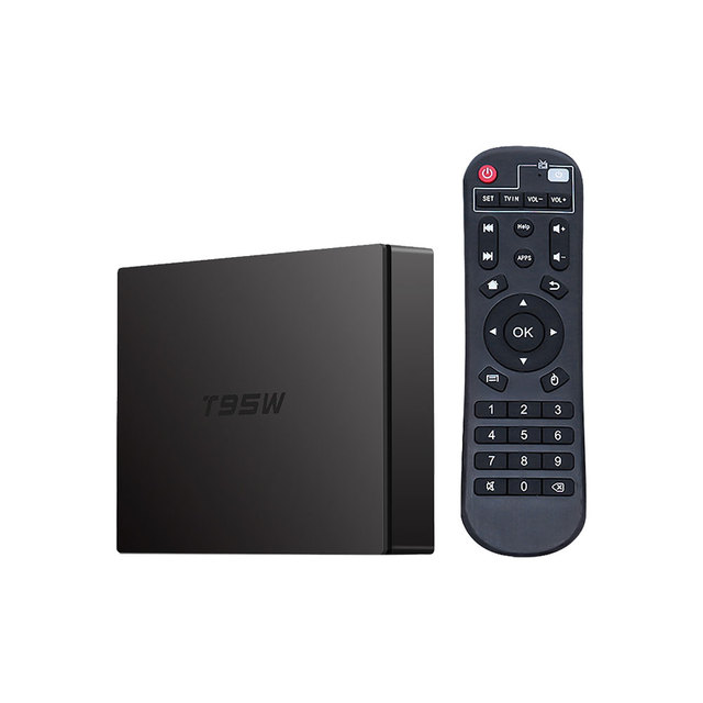 T95W Digital Small Screen Tv Box S905W2 Chipese 2.4/5g Wifi Open Android 11 Set Top Box Customized Models