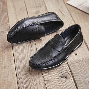 Giày Loafer Nam Da Bò Cao Cấp Thiết Kế Thủ Công Chất Lượng Tốt Nhất Năm 2025 Thoáng Khí, Dễ Mang - Product Image 4