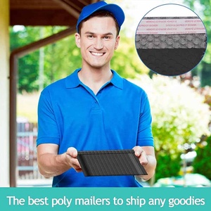 Directo de fábrica, tamaño personalizado, duradero, respetuoso con el medio ambiente, biodegradable, impermeable, negro, bolsa de correo de burbujas de polietileno, correo a prueba de golpes - Product Image 5