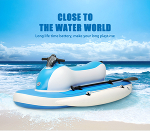 Barco <span class=keywords><strong>de</strong></span> Jet Ski inflable motorizado eléctrico <span class=keywords><strong>con</strong></span> Control remoto, barco <span class=keywords><strong>de</strong></span> <span class=keywords><strong>Motor</strong></span> flotante <span class=keywords><strong>de</strong></span> <span class=keywords><strong>agua</strong></span> <span class=keywords><strong>con</strong></span> <span class=keywords><strong>Motor</strong></span> <span class=keywords><strong>de</strong></span> hélice eléctrico - Product Image 2