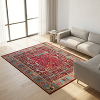 Hand Knotted Persian Handmade Pure Silk Carpet Modern Luxury Designer Anti-Slip Rug Premium Home Decoration Villa Living Room