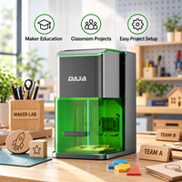 Mesin Pengukir Laser Dioda 10W 5W Tertutup Penuh untuk Desktop, Mesin Penanda, Ide Hadiah Kayu Jadi untuk Pesanan Kecil untuk Penggunaan Sehari-hari