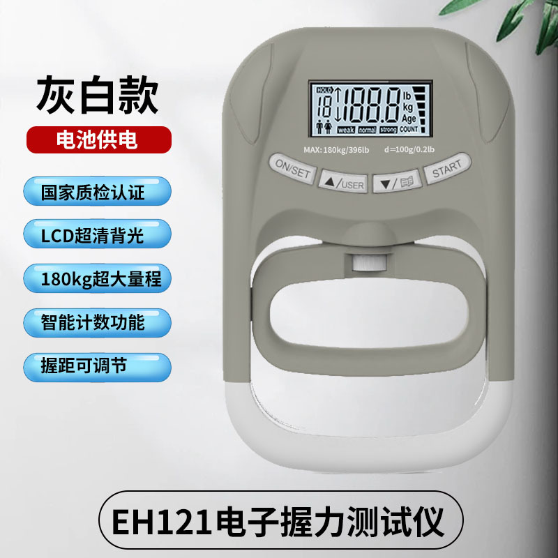 Cross-border EH121 English Grey Battery Model 0-180kg