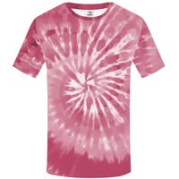 T-shirts à manches courtes avec impression 3D Faux Bleach TAILLE US 100% Polyester Coton Sensation Sublimation Imprimé Tie Dyed Bleach T Shirt