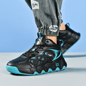 Sneakers Sportive da <span class=keywords><strong>Uomo</strong></span> in Pelle con Suola Spessa in Gomma Stile Basket, Taglie Grandi 39-<span class=keywords><strong>52</strong></span>, Scarpe da Corsa e Passeggio - Product Image 6