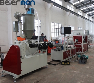 1 màu với màng bảo vệ Polycarbonate dẫn đèn ánh sáng Ống khuếch tán máy đùn PC Chụp đèn hồ sơ làm cho máy - Product Image 5