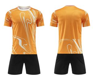 Custom Voetbal Training Kit Sport Kit Voetbal Club Truien Shirt Hoge Kwaliteit Heren Voetbal Uniformen Jersey Voetbal Kleding - Product Image 1