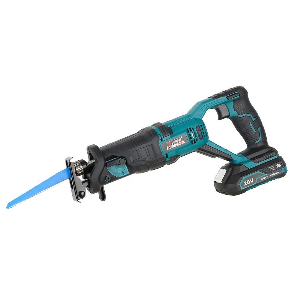 Liangye Power Tools LCR777-1 Lithium Battery Saber Saw 18V Li-ion cordless Reciprocating Saw for Wood Plastic and Metal