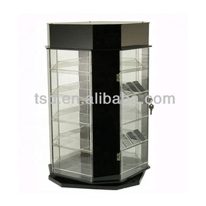 Custom Store Counter Top <strong>Rotating</strong> Acrylic Lighter <strong>Display</strong> case <strong>Stand</strong> showcase - Product Image 5