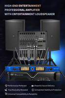 Amplificateur de puissance professionnel DEKEN HA-600 pour divertissement, 2 canaux (2U), KTV/Scène/Divertissement à domicile, KTV 8 ohms 600W*2/4 ohms 900W*2