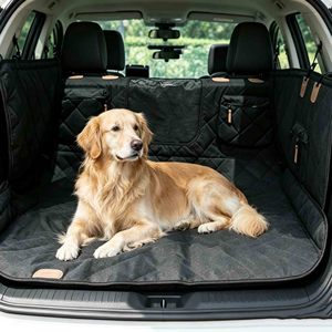Dog Car Seat Cover for Backseat Hard Bottom Backseat Extender for Dogs Waterproof Auto Hammock Backseat Bed and Car Seat Protect - Product Image 2