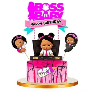Boss Baby tema <span class=keywords><strong>pastel</strong></span> <span class=keywords><strong>decoración</strong></span> hombres y mujeres al por mayor nuevos toppers <span class=keywords><strong>de</strong></span> <span class=keywords><strong>decoración</strong></span> <span class=keywords><strong>de</strong></span> pasteles - Product Image 1