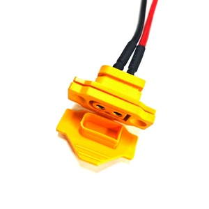 Fiação de Bateria 14 AWG com 2 Condutores, Conector Fêmea XT60E-F para Terminais de Anel de 5mm, Comprimento de 110mm - Product Image 3
